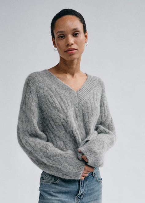 MosMosh Unnur Hale V Neck Jumper