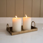 Load image into Gallery viewer, Brass Rectangular Tray
