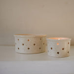 Load image into Gallery viewer, French Cheese Mould Candle Holder Set of Two
