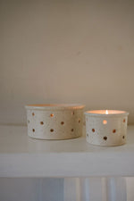 Load image into Gallery viewer, French Cheese Mould Candle Holder Set of Two
