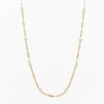 Load image into Gallery viewer, Villa Necklace White Stones
