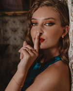 Load image into Gallery viewer, Ella CZ Star Design Earrings
