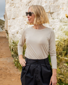 Chalk Monica T-shirt Sand