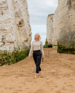 Chalk Monica T-shirt Sand