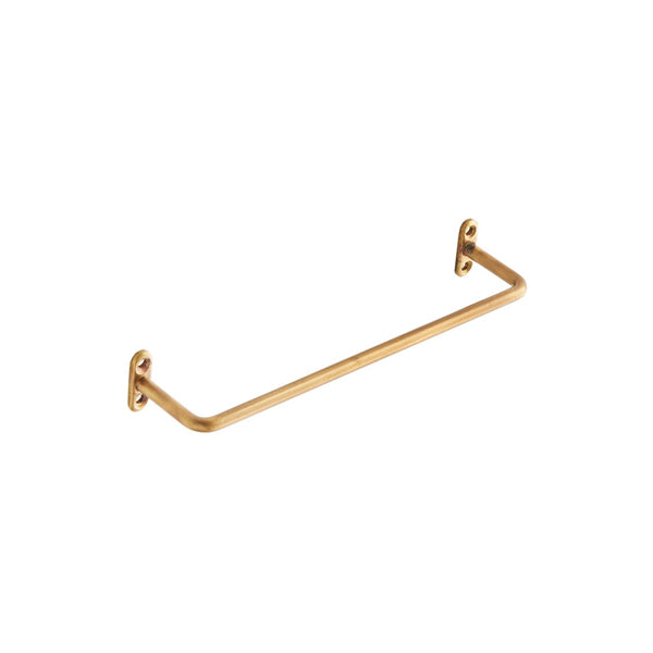 BRASS TOWEL BAR MEDIUM
