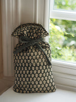 Load image into Gallery viewer, Block Printed Hot Water Bottle Forest
