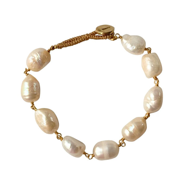 RING DOUBLE PEARL LOOP