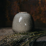 Load image into Gallery viewer, AVIK MEDIUM BROWN SPECKLED VASE
