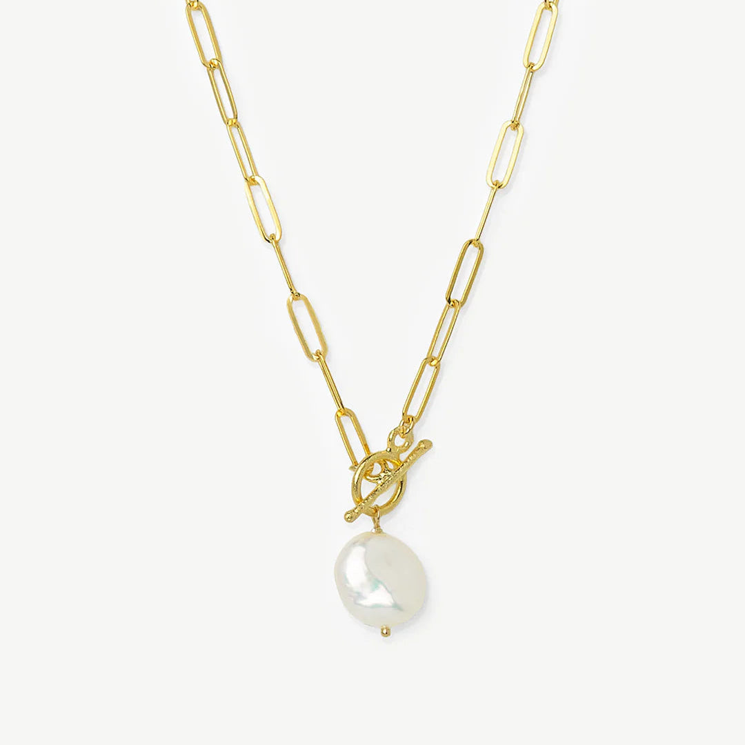 Panama Necklace with Pearl