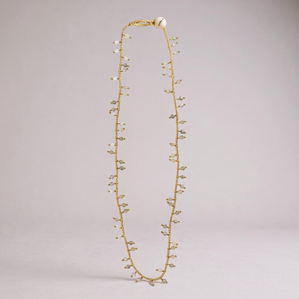 NN03 Rey Necklace Rey Labradorite