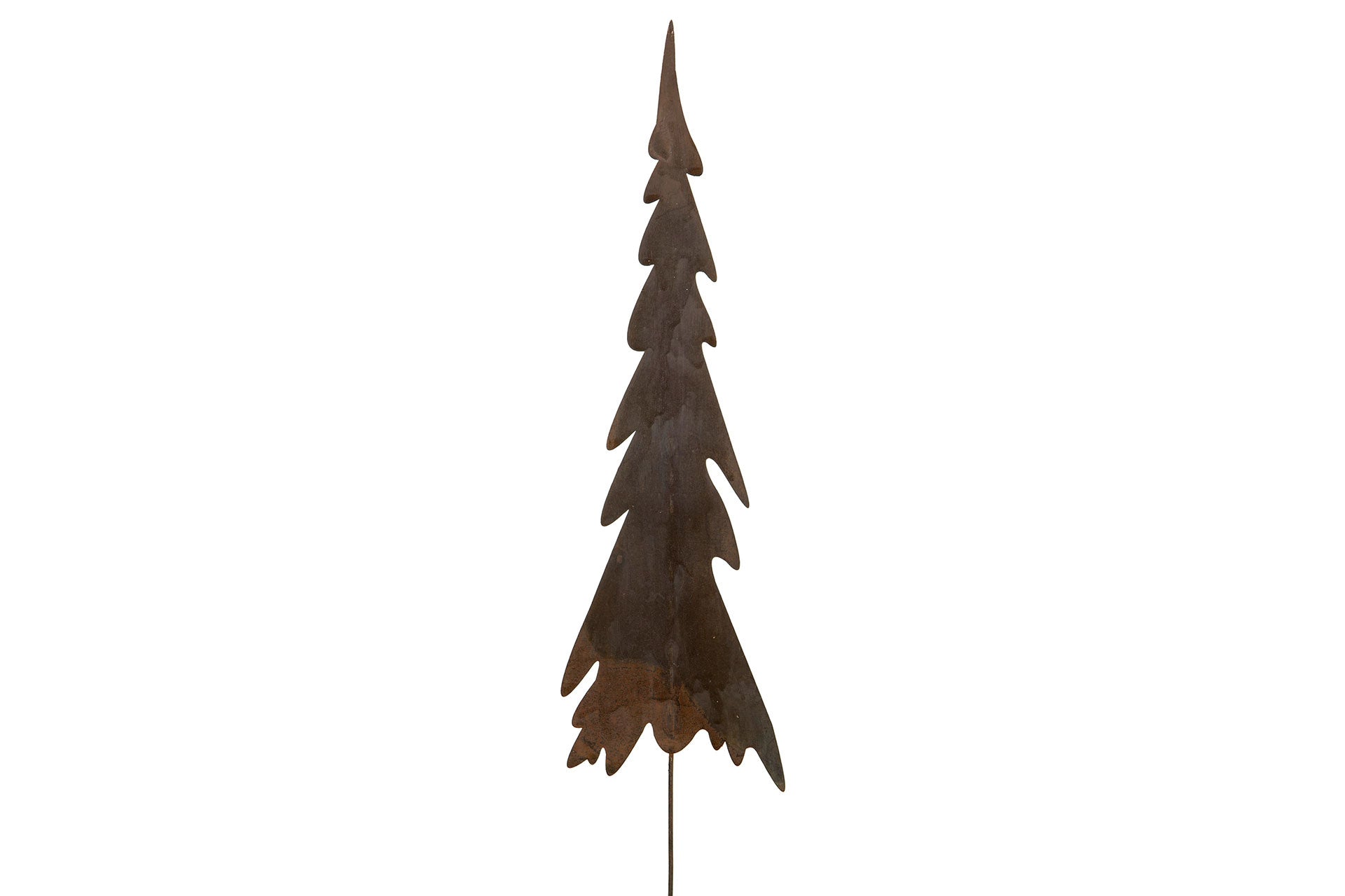 Metal Tree Decoration on Spike Three Sizes