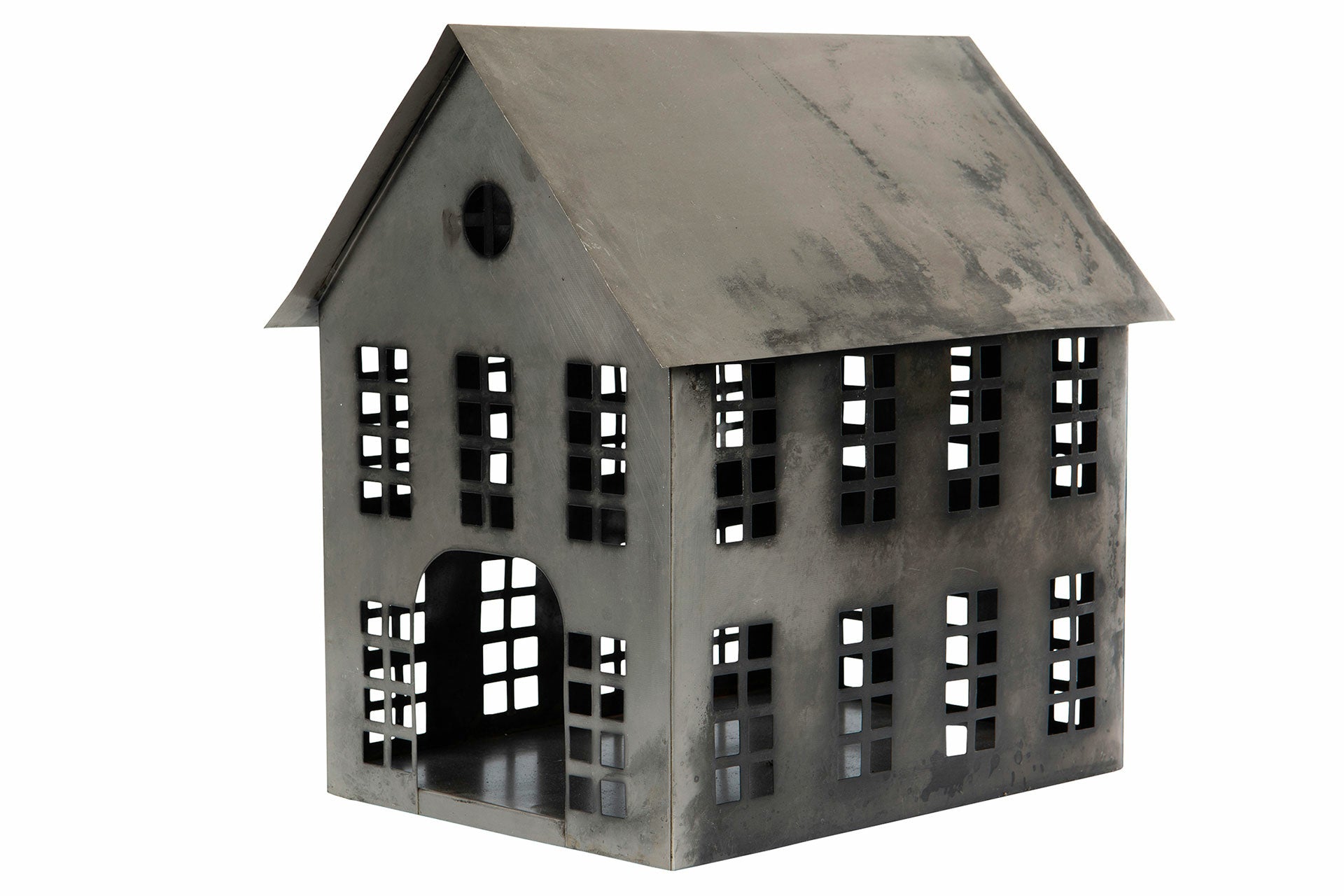 Mental House Lantern Old Grey