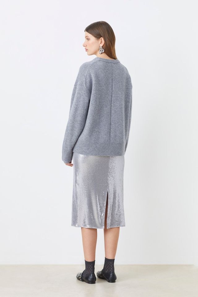 Suncoo Knitted Jumper Persan Grey