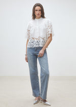 Load image into Gallery viewer, Suncoo White Blouse Linda
