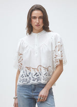 Load image into Gallery viewer, Suncoo White Blouse Linda
