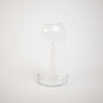 Load image into Gallery viewer, Glass Dinner Candle Holder Hurricaine
