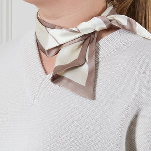 Chalk Harriet Scarf Beige/Cream