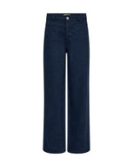 Load image into Gallery viewer, MosMosh Soey Beaumont Pant Navy Trousers
