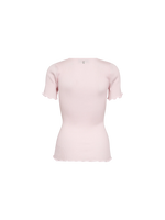 Load image into Gallery viewer, MosMosh Elaine Seamless Silk Tee Ballet Slipper Pink
