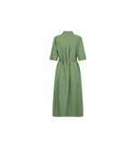 Load image into Gallery viewer, MosMosh Rayas Alexis Dress Turf Green
