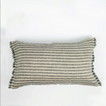 Load image into Gallery viewer, Striped Cushion Charcoal 40cm x 70cm

