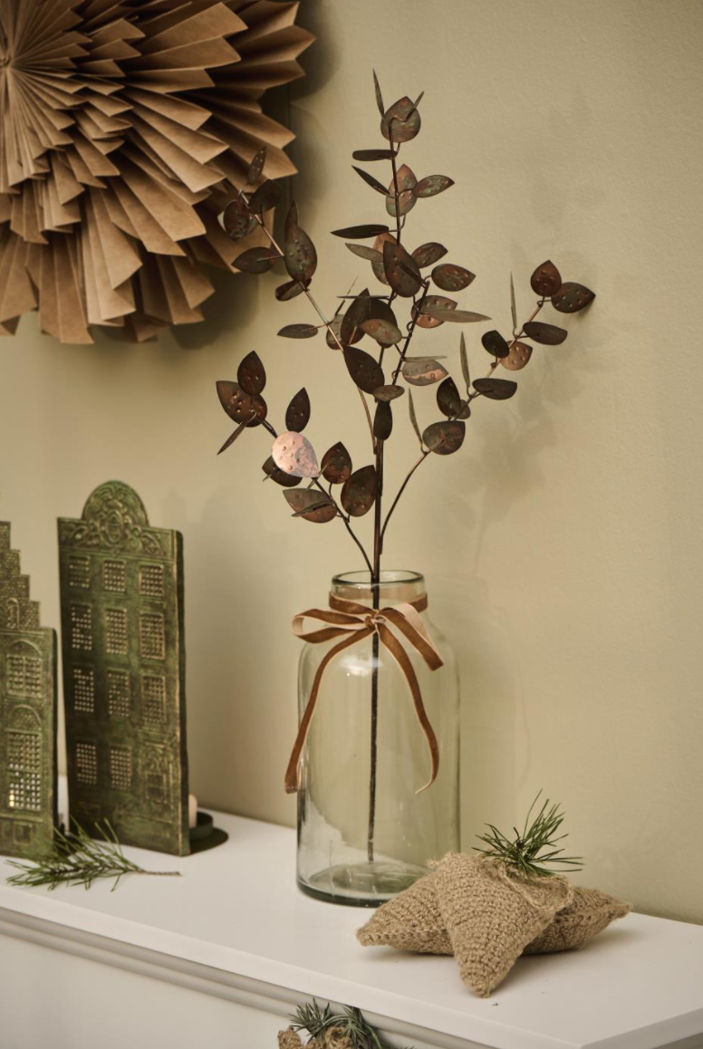 Metal Branch Decoration Copper Look