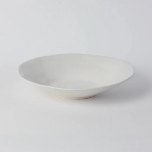 Large Ceramic Salad Bowl Mathilde Cream