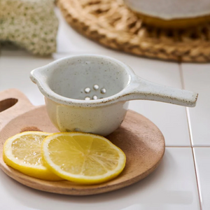 Ceramic Tea Strainer With Handle