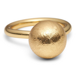 Load image into Gallery viewer, Betty Ball Ring Large Gold

