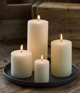 Pillar Candle Ivory 6cmx15cm