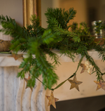 Load image into Gallery viewer, Star Garland on Velvet Ribbon
