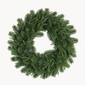 Fir Wreath Faux  45cm Dia