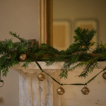 Load image into Gallery viewer, Jingle Bell Garland on Velvet Ribbon
