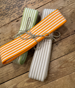 Load image into Gallery viewer, 5 MT BEIGE STRIPE RIBBON
