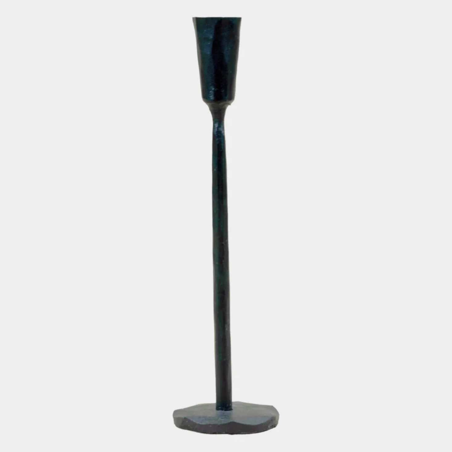Ina Hand Crafted Iron Candlestick 20cm