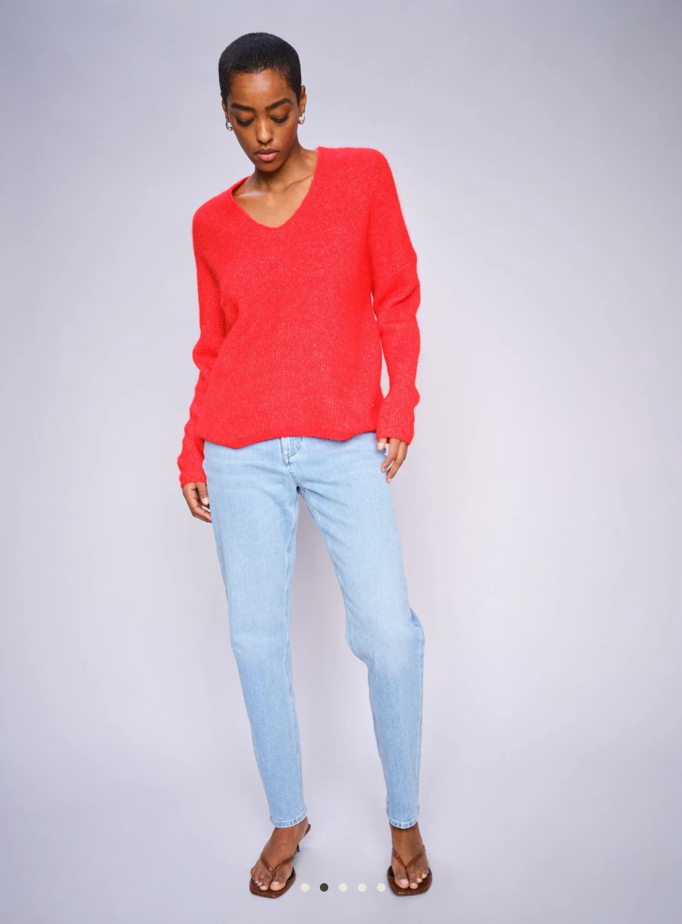 MosMosh Elly Gallon Jeans Light Blue