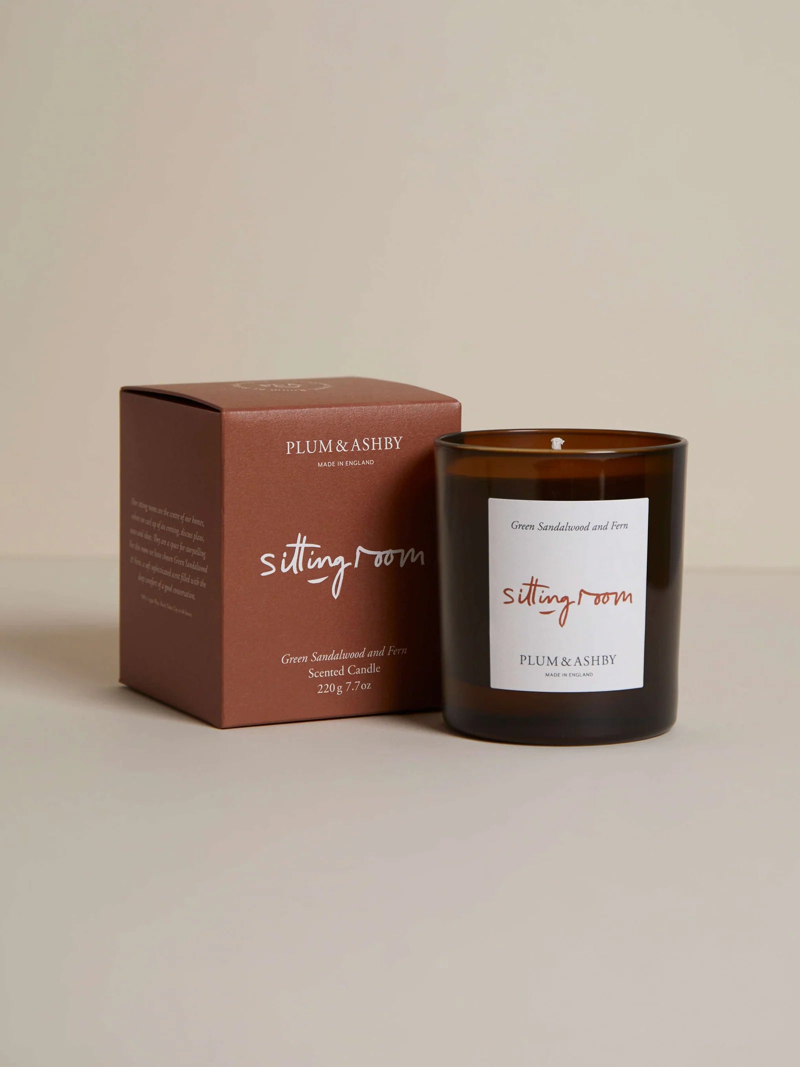 Sitting Room Candle Green Sandalwood & Fern