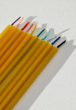 Load image into Gallery viewer, Ovo Beeswax Candles Pack of 10 Extra Tall
