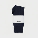 Load image into Gallery viewer, Breathe Long Socks Navy
