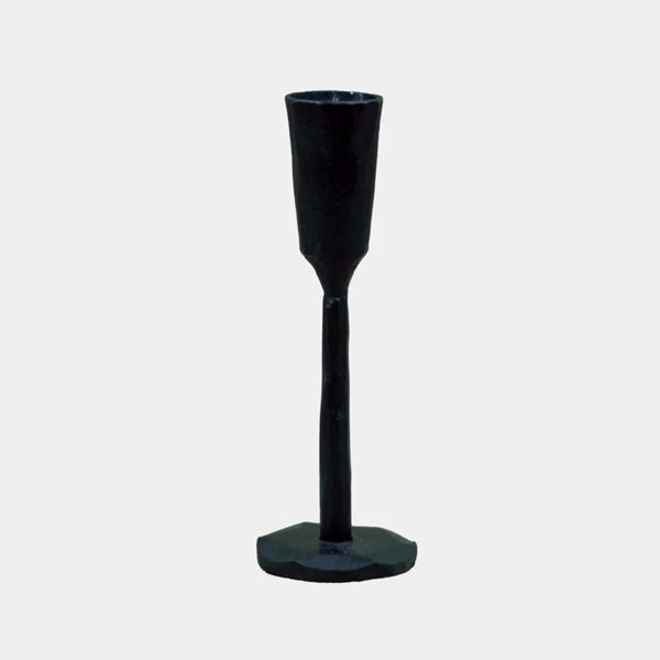 Ina Hand Crafted Iron Candlestick 10cm