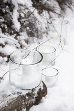 Load image into Gallery viewer, Glass Hurricane Lantern Hand Blown
