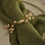 Load image into Gallery viewer, Wire and Wooden Bead Napkin Ring
