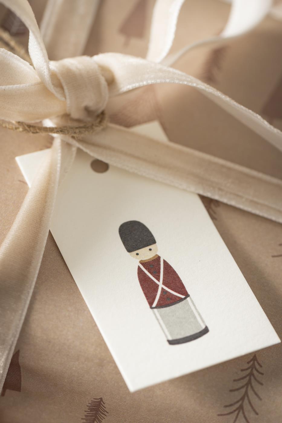 Festive Christmas Tags Set of 6