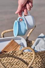 Load image into Gallery viewer, Small Blue Enamel Cup
