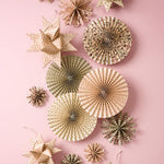 Load image into Gallery viewer, Handmade Paper Printed Rosette Decoration
