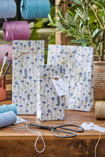 Load image into Gallery viewer, Paper Gift Bag Cornflower Design
