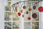 Load image into Gallery viewer, Paper Stars for Hanging 3 Designs
