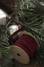 Load image into Gallery viewer, Velvet Ribbon Spool 10m Various Colours
