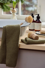 Load image into Gallery viewer, MYNTE KNITTED TEA TOWEL HAND TOWEL colours available
