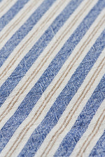 Load image into Gallery viewer, Cushion Elly Blue and Brown Stripes
